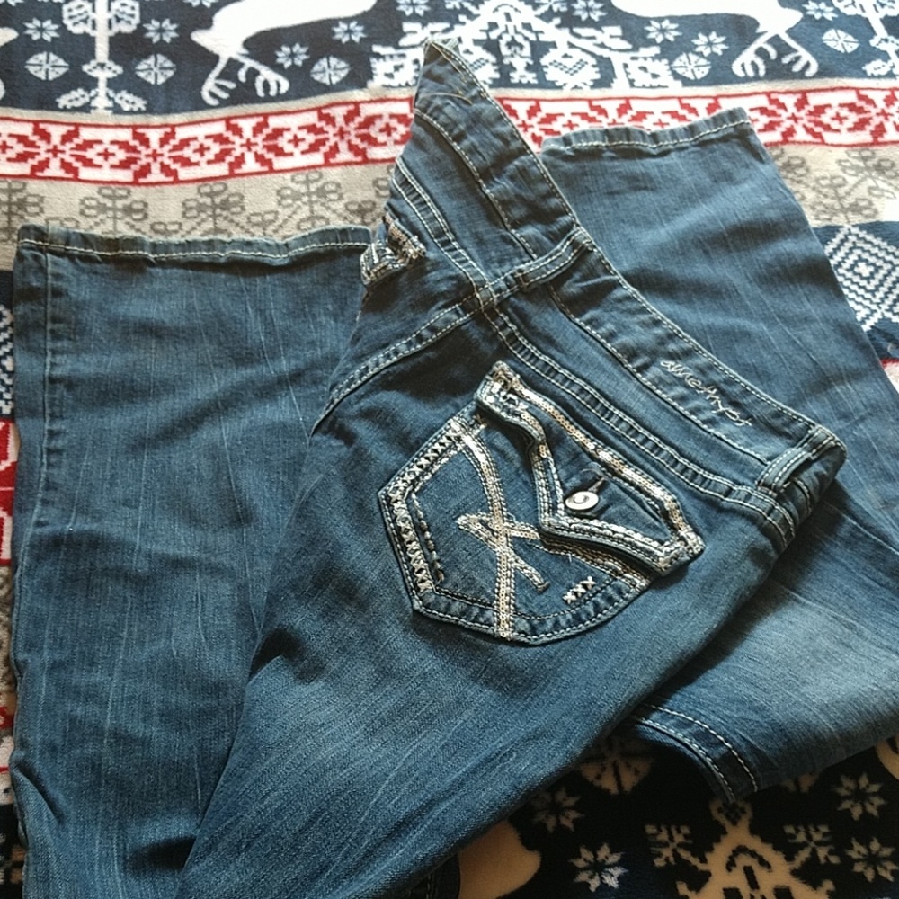 Amethyst boot cut jeans size 11 short